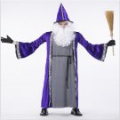 Halloween adult wizard costume
