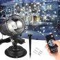 LED Christmas Light Projector Snow Projection Lamp