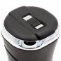 Push-pull Lighter Accessories Smokeless Detachable USB Rechargable Car Ashtray