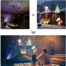 Dual Tube Garden Water Pattern Projection Light Children Bedroom Ambient Lamp