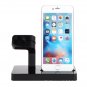 2 In 1 Charging Dock Station Desktop Cradle Phone Stand for iPhone