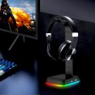 Desktop Gamer 2 In 1 RGB Headphone Stand Power Strip Desk Gaming Headset Holder