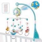 Baby Rattles Crib Mobiles Toy Holder Rotating Mobile Bed Bell Musical Box Projection