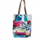Hand Painted Collage Totes