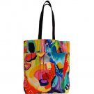 Hand Painted Collage Totes CT35
