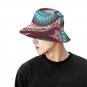 Hand Made African Print Reversible Bucket Hat MAGH38