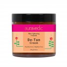 De Tan Skin Lightening Face Cream 100 Gms - De-Tans & Lightens Sun Spots - Turmeric Licorice Papaya