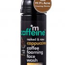 mCaffeine Cappuccino Coffee Foaming Face Wash | Kills 99% Germs | Vitamin E,  | All Skin