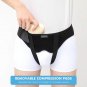 Hernia Belt Dual | Hernia Brace for Men  Strap with 2 Removable Compression Pads