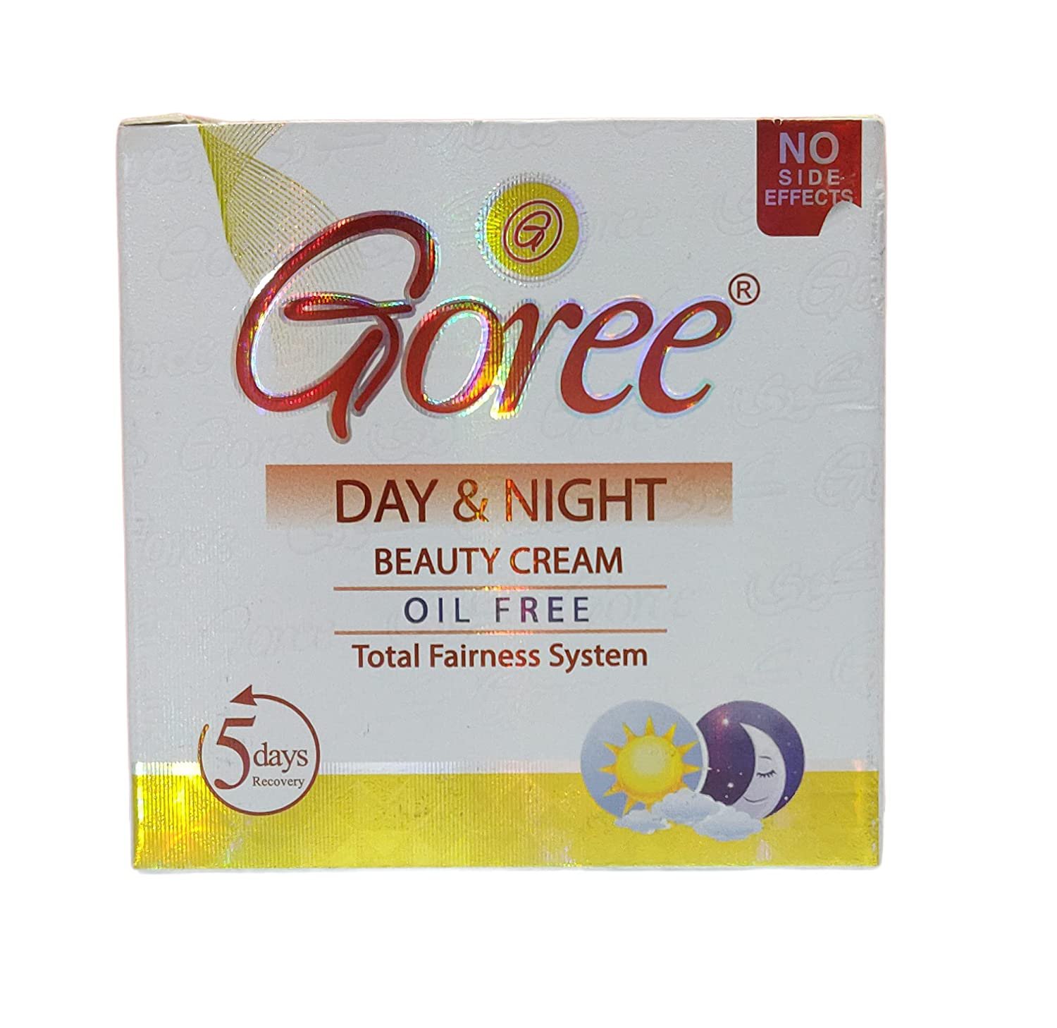 GOREE DAY & NIGHT Skin Lightening Cream, Brightening Cream,Nourishes, Repairs & Restores Skin - 30g