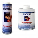 Asoka-c Sandalwood Talcum Powder Blue 300g & 35g [Combo Pack]