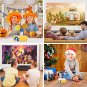 Mini Projector, Portable LED Full Color Video Projector for Cartoon, TV Movie, Kids Gift, Party Game