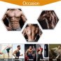 Mens Body Shaper Polymer Sweat Vest Waist Trainer Slimming Shirt Workout