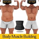 Men Waist Trainer Slimming Body Shaper Fitness Belt Weight Loss Fat Burning