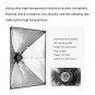 135W Bulb 5070 Single Head Soft Light Box Two Lights Set US Plug