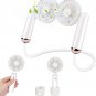 Portable Neck Fan, Portable Fan Rechargeable USB Hand Held Fan