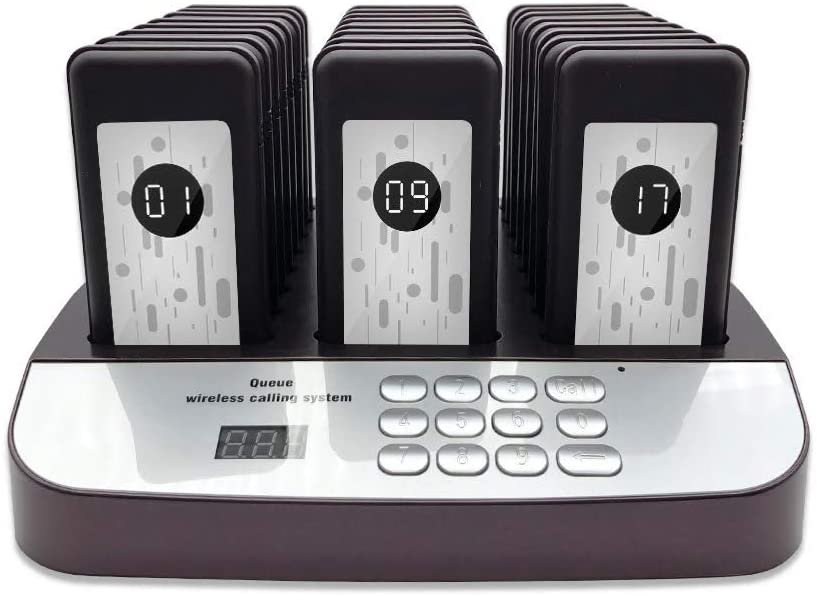 Restaurants Paging System Coast Buzzer Beep Lineup Waiting Queue Signal