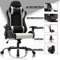 Massage Gaming Chair- Racing Computer Chair High Back Office Desk Chair