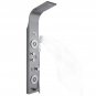 Stainless Steel Shower Panel Tower System LED Rainfall Water Fall Shower Head
