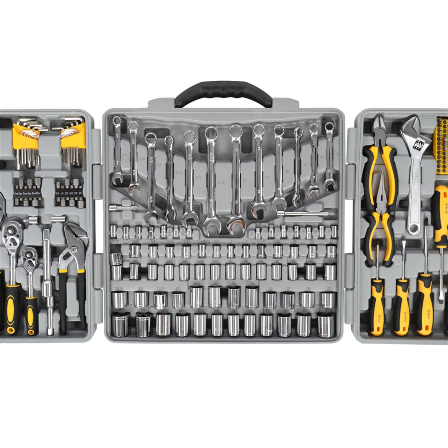 205 Mechanics tool set contains the most useful and essential tools