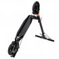Scooter For Adult&Teens,3 Height Adjustable Easy Folding Double Shock Absorber Black
