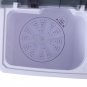 16.5(9.9 6.6)lb Semi-automatic Cover Washing Machine Gray
