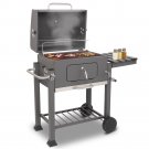 Square Oven Charcoal Oven Plastic Wheel