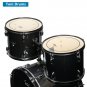 Glarry Full Size Adult Drum Set 5-Piece Black