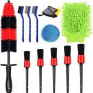 12 Pcs Car Detailing Brushes Sets Tire Brush Set