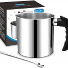Candle Making Pouring Pot, DINGPAI 44oz Double Boiler Wax Melting Pot