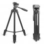 Portable Tripod with Phone Clip and Bluetooth Remote Black