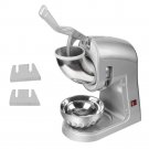 Commercial Removable Dual Blades Electric Ice Crusher Silver
