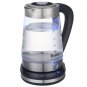 2.5L Blue Glass Electric Kettle with Filter