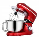 Chef Machine 5.5L 660W Mixing Pot with Handle Red Spray Paint