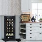 18Bottle/1.8Cu.Ft/52L/ Compressor Wine Cabinet Black