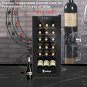 18Bottle/1.8Cu.Ft/52L/ Compressor Wine Cabinet Black