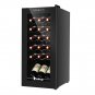 18Bottle/1.8Cu.Ft/52L/ Compressor Wine Cabinet Black