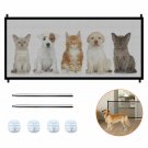 70.9''×28.3'' Pet Dog Cat Baby Safety Gate Mesh Fence