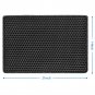 Cat Litter Mat, Kitty Litter Trapping Mat, Double Layer Mats with MiLi Shape