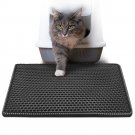 Cat Litter Mat, Kitty Litter Trapping Mat, Double Layer Mats with MiLi Shape