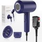 Hair Dryer with Diffuser, Blow Dryer 1800W Ionic Hairdryer Professional