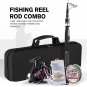 Telescoping Fishing Rods, Compact Pole /24T Carbon Fiber Blank