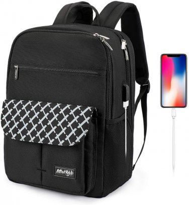 Waterproof Backpack Travel College Bookbags Fits 15.6 inch