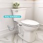 Toilet Seat Attachment, Dual Nozzles Fresh Water Sprayer