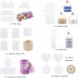 Plastic Canvas Kit,Mesh Canvas Sheets,Acrylic Yarn