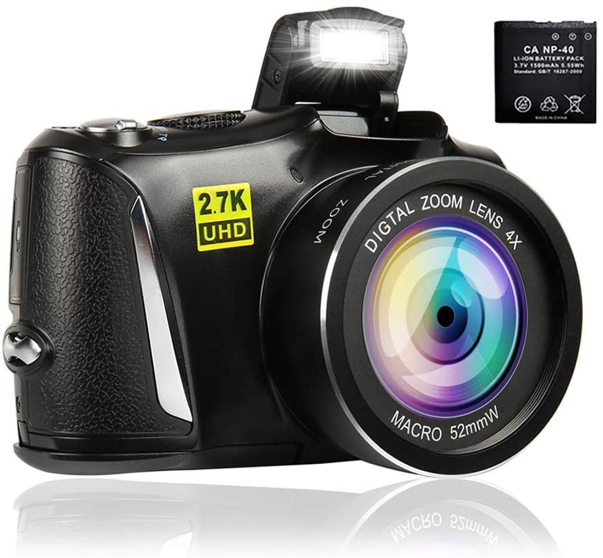 Digital Camera 2.7K Vlogging Camera 48MP