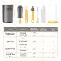 Baby Bottle Brush and Bottle Drying Rack Set