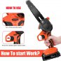 6-Inch Portable Handheld Electic Chain Saw