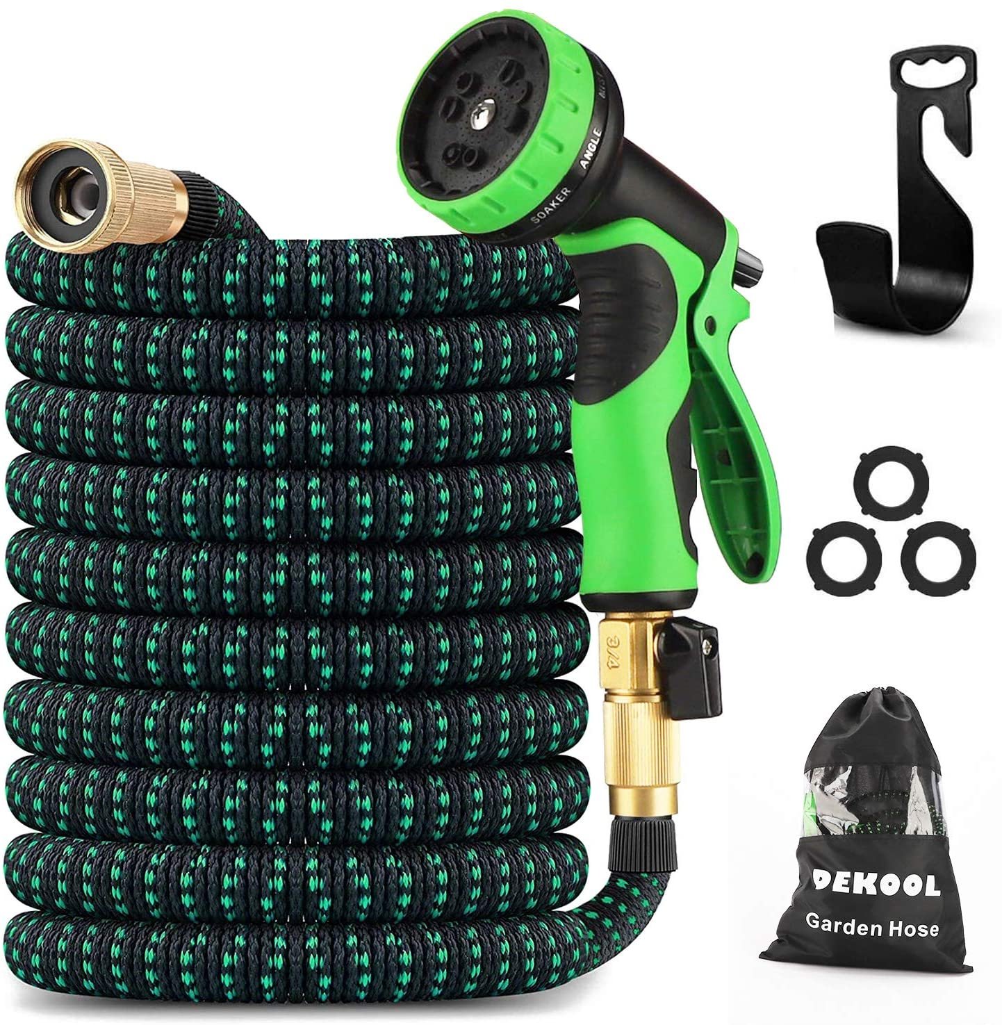 Expandable Garden Hose 50 Feet with 10 Functions Nozzle
