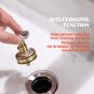 Brushed Nickel Single-Hole Bathroom Faucet Single Handle